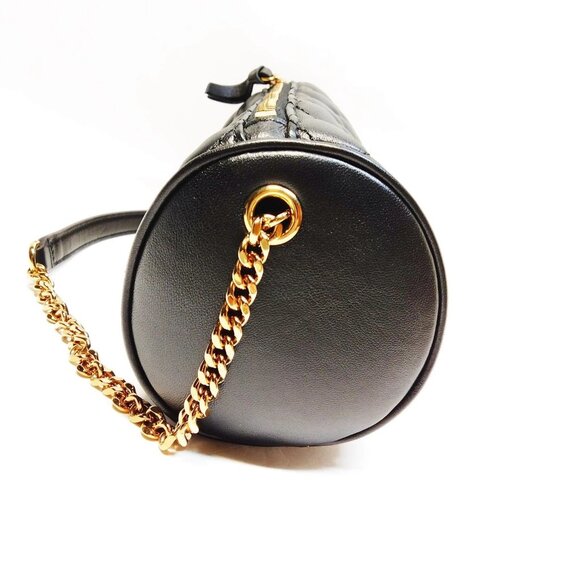 Authentic VERSACE Black Leather Shoulder Bag mon518-111125 - Picture 5 of 16